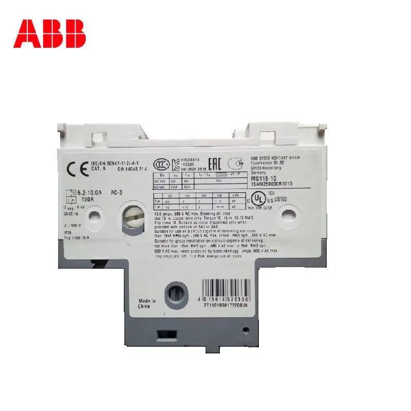 ABB- Motor protector circuit breaker MS116  /  0.16A -32A - electrical center b2c