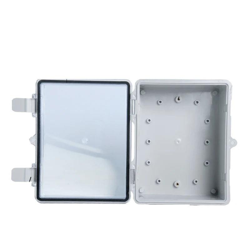 ABS Waterproof Plastic Enclosure With Hasp Electrical Distribution Box Electrical Junction Box Outdoor Sealed Switch Power Case