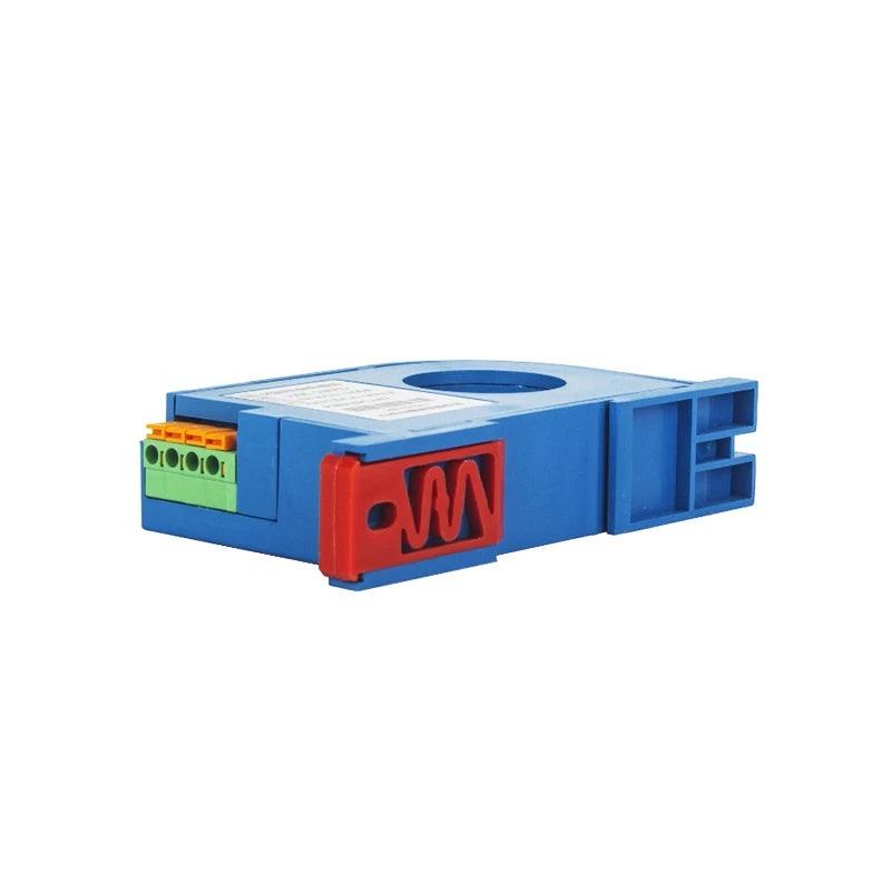 ac current transmitter,AC Current Transmitter Din Rail 0-1000A AC Current Sensor Open Loop Hall Current Transducer Output 4-20mA RS485