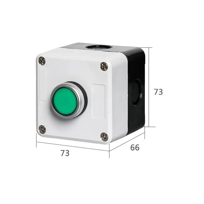 arrow symbol indicating start and stop self-recovery waterproof button switch emergency stop industrial hand-held control box - electrical center b2c