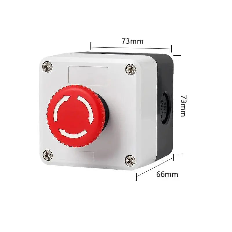 arrow symbol indicating start and stop self-recovery waterproof button switch emergency stop industrial hand-held control box - electrical center b2c