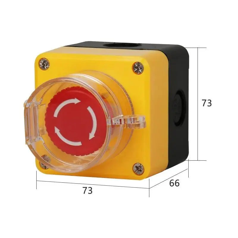 arrow symbol indicating start and stop self-recovery waterproof button switch emergency stop industrial hand-held control box - electrical center b2c