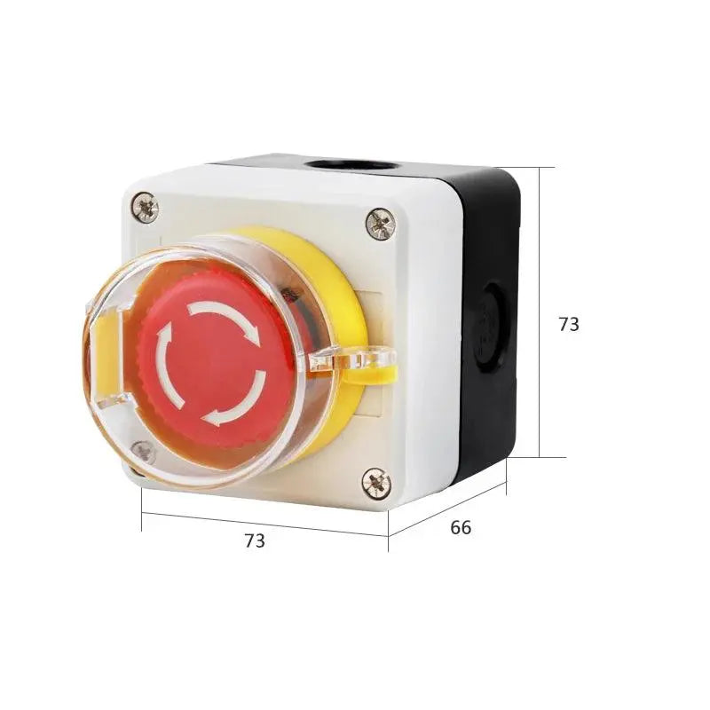 arrow symbol indicating start and stop self-recovery waterproof button switch emergency stop industrial hand-held control box - electrical center b2c