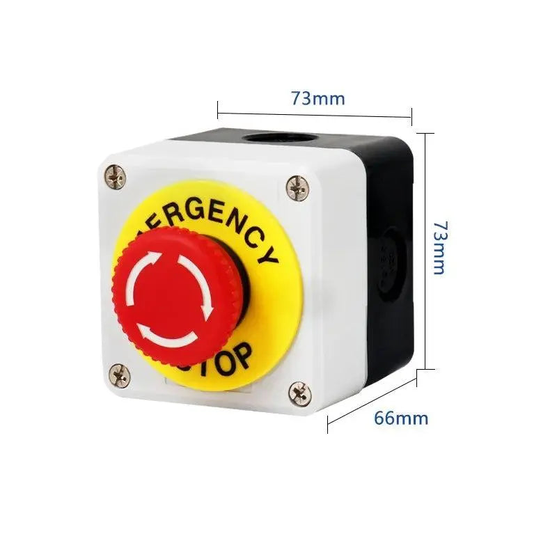 arrow symbol indicating start and stop self-recovery waterproof button switch emergency stop industrial hand-held control box - electrical center b2c