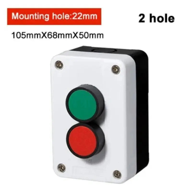 arrow symbol indicating start and stop self-recovery waterproof button switch emergency stop industrial hand-held control box - electrical center b2c