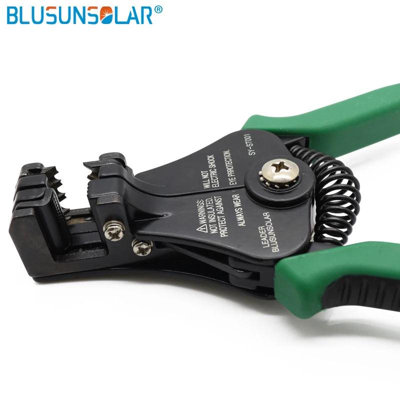 Automatic Multifunctional Cable Stripper for 14-10 AWG PV Wire Stripper for Stripping 2.5/4/6mm2 Cables