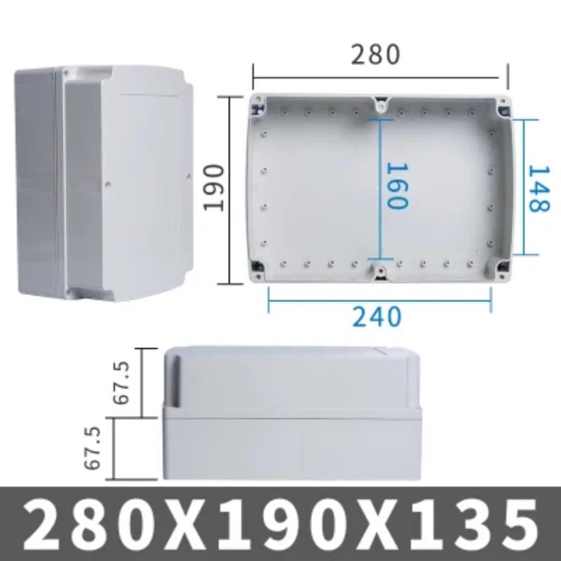 Big Size Outdoor Waterproof Case Enclosure Plastic Box Electronic Project Case Waterproof Junction Box for Electronics