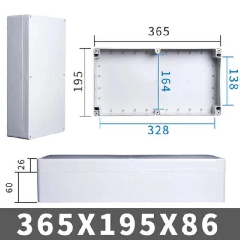 Big Size Outdoor Waterproof Case Enclosure Plastic Box Electronic Project Case Waterproof Junction Box for Electronics