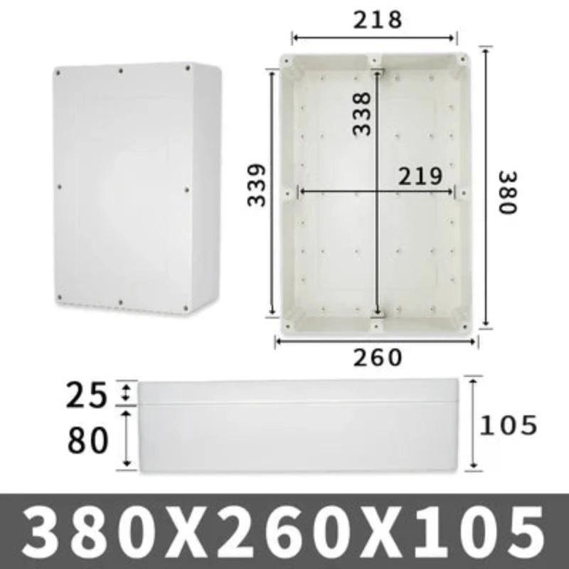 Big Size Outdoor Waterproof Case Enclosure Plastic Box Electronic Project Case Waterproof Junction Box for Electronics