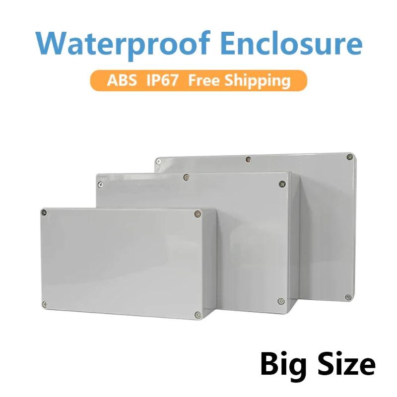 Big Size Outdoor Waterproof Case Enclosure Plastic Box Electronic Project Case Waterproof Junction Box for Electronics