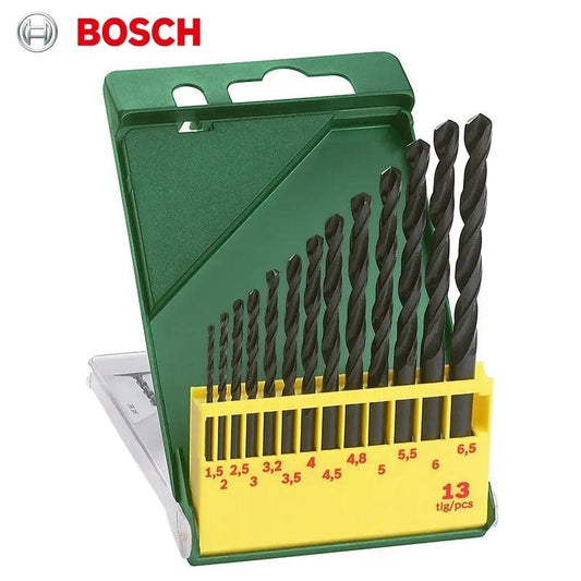BOSCH- 13 Twist Drill Set 1.5-6.5mm Metal Drilling| 13pcs/set - electrical center b2c