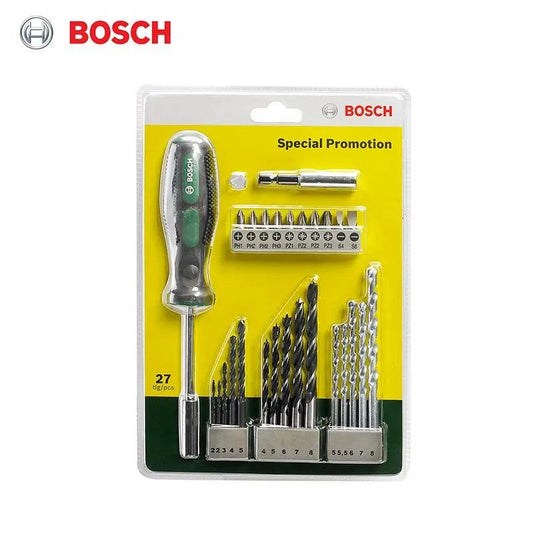 BOSCH 27-Bit Mixed Drill Set|  Hand Tool Combination - electrical center b2c
