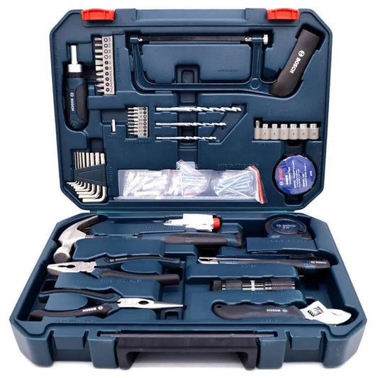 BOSCH- Household Hardware Toolbox Set| 108 sets, Manual Tool Combination - electrical center b2c