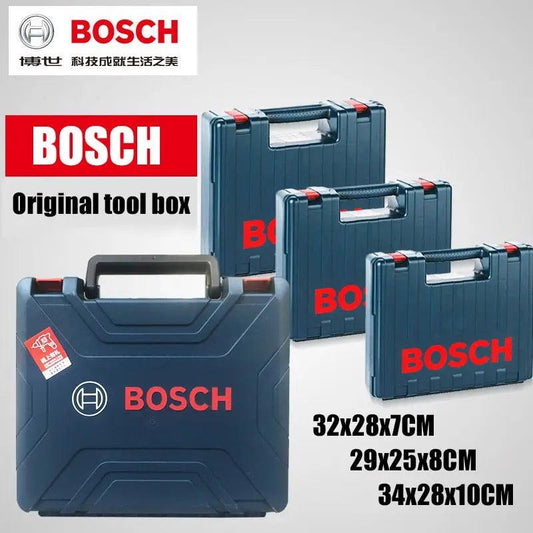 BOSCH- Original Hand Drill Tool Box| Multifunctional Plastic Suitcase - electrical center b2c