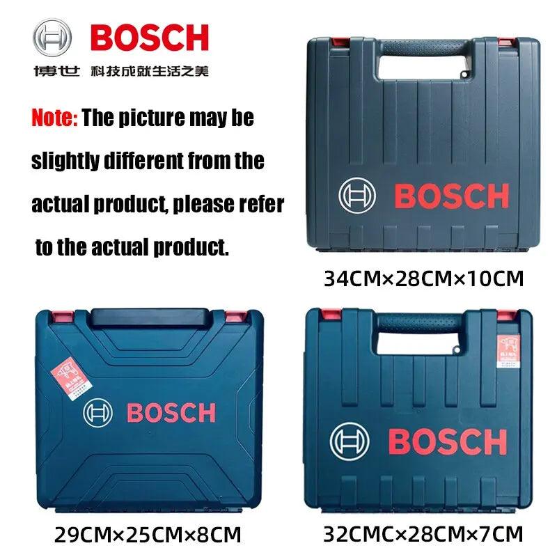 BOSCH- Original Hand Drill Tool Box| Multifunctional Plastic Suitcase - electrical center b2c