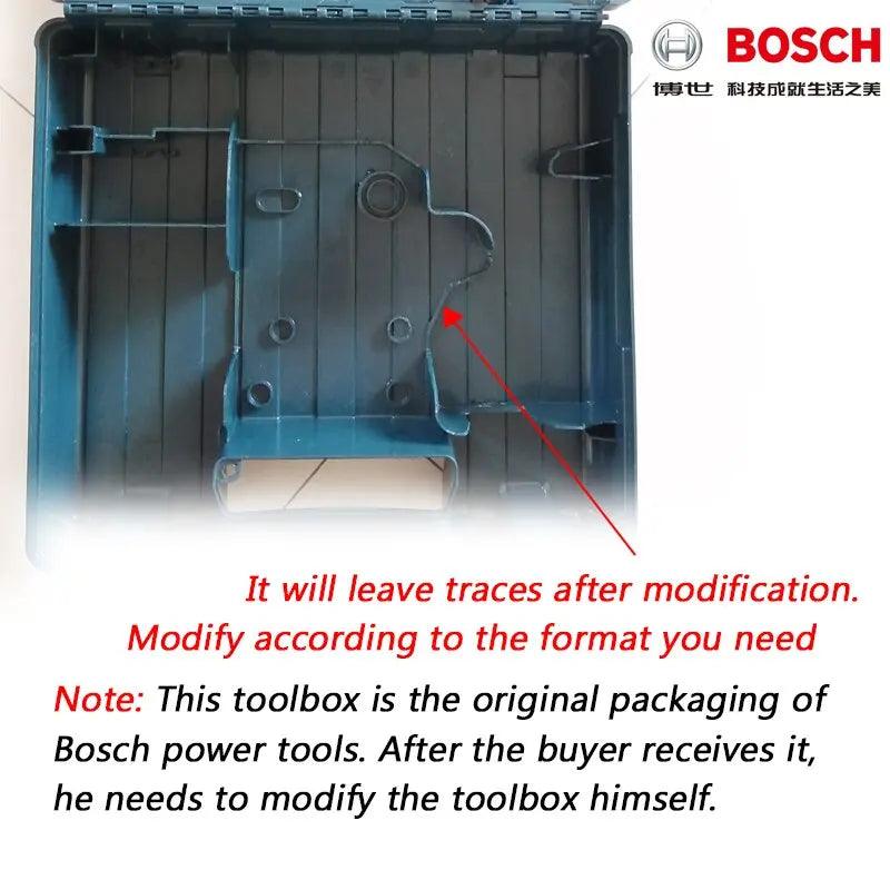 BOSCH- Original Hand Drill Tool Box| Multifunctional Plastic Suitcase - electrical center b2c