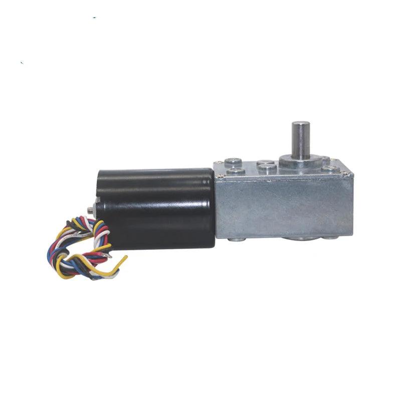 Brushless Gear Worm Motor DC 12V 24V High Torque 70KG.CM Speed 12rpm-471rpm BLDC Motors PWM Forward Reversed 5840-3650