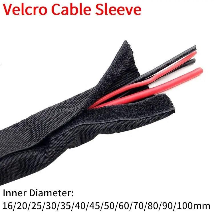 Cable Sleeve PET Braided/ Inner Diameter 16-100mm optional - electrical center b2c