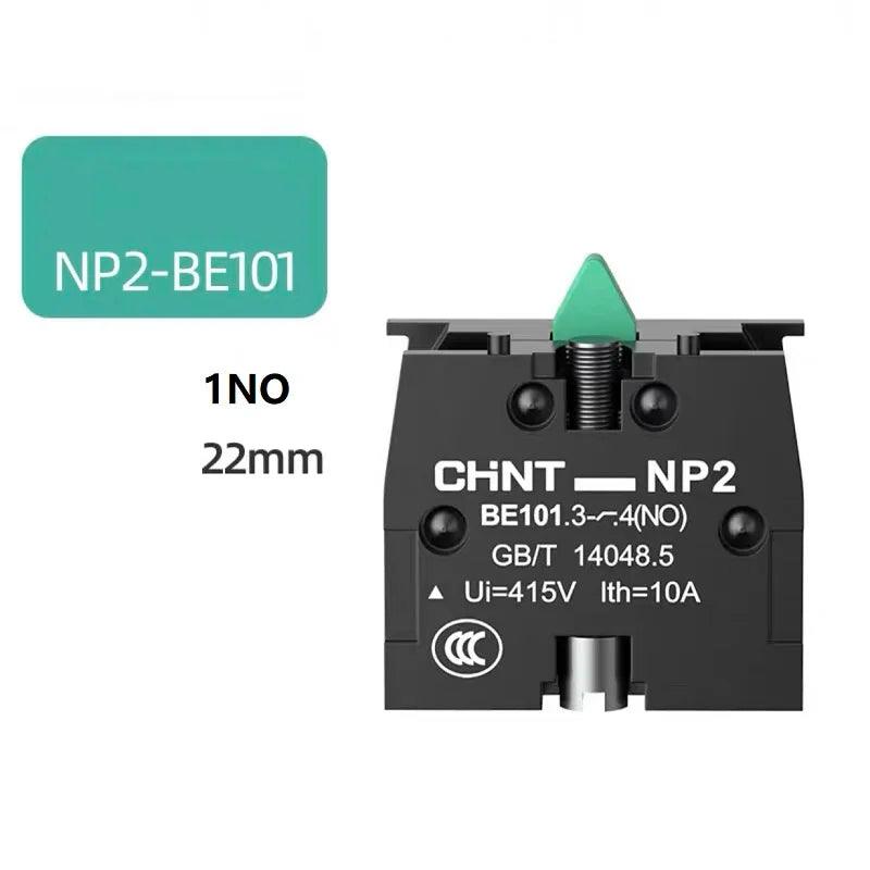 CHINT NP2-BE101 NP2-BE102 Button Auxiliary Contact NO NC BE101 BE102 ZB2-BE101C ZB2-BE102C Attachment