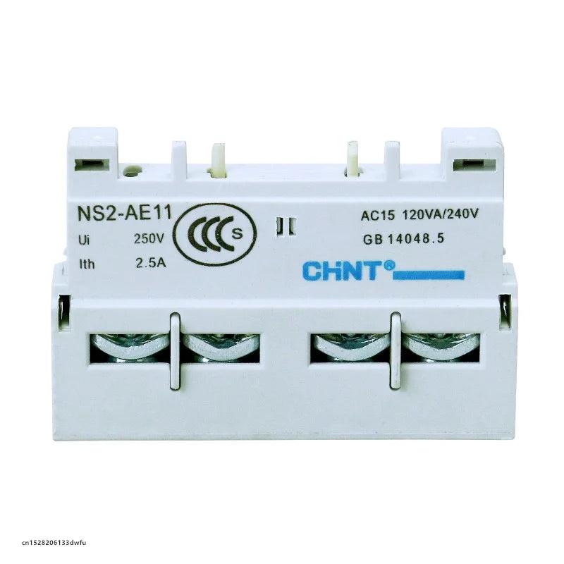 CHINT NS2-25 NS2-AE11 NS2-AU11 Auxiliary Accessory 1NO 1NC Motor Starter Front Side Installation NS2