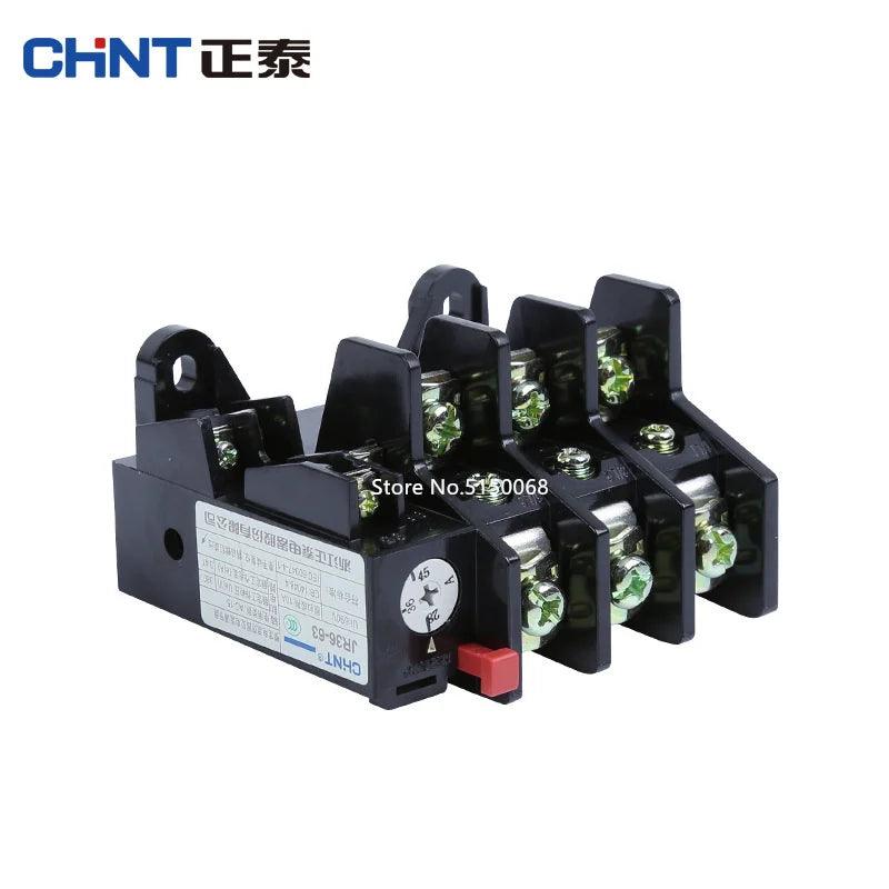 CHNT CHINT JR36-63 20-32A 28-45A 40-63A Thermal overload protection relay 220V Thermal Overload Relay