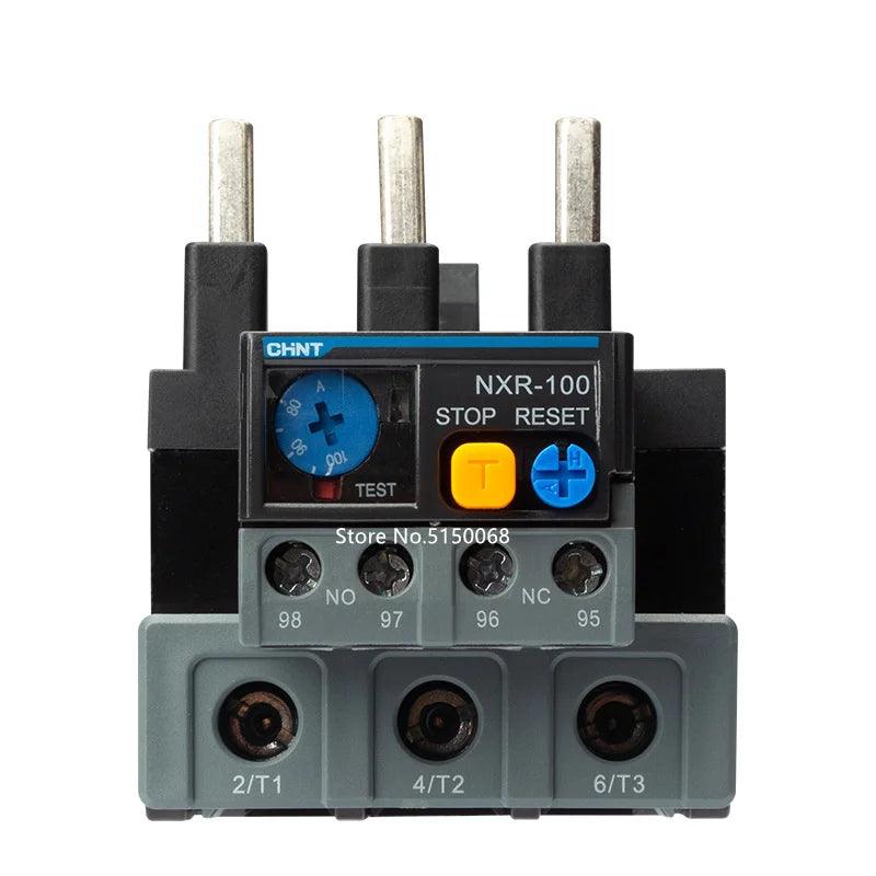 CHNT CHINT Relay NXR-100 30A-40A 37A-50A 48A-65A 63A-80A 80A-100A Thermal Overload Relay for NXC series AC Contactor