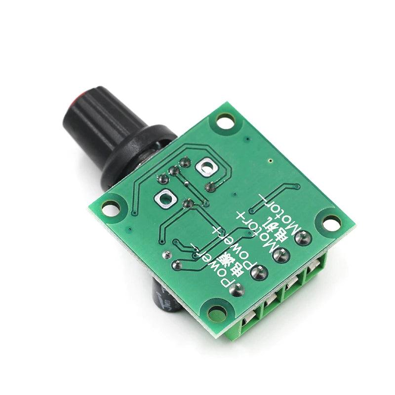 DC 1.8V-12V 2A Motor Controller PWM Speed Electric Low Voltage 1.8V 3V 5V 6V 12V Mini Regulator Switch Adjustable Drive Module,dc motor controller 12v