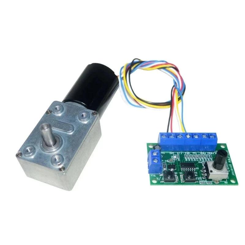 DC 5V-28V 2A Brushless Motor Controller PWM Speed BLDC 6v 12v 24v Adjustable Brake Forward Reversed CW CCW Electric