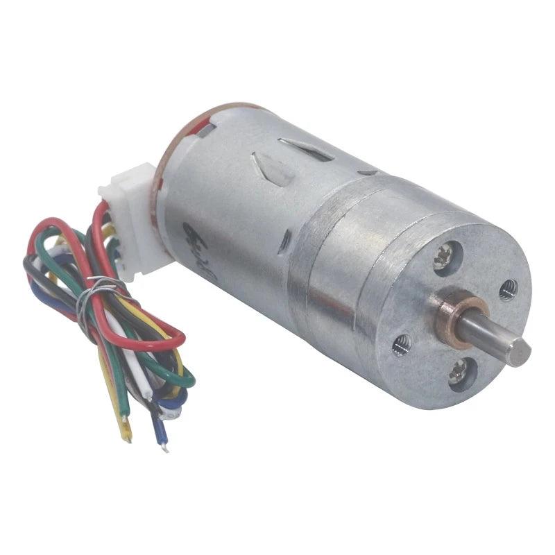 DC 6v 12v 24v High Torque Electric Motor Gear Motor with Encoder