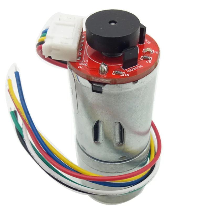 DC 6v 12v 24v High Torque Electric Motor Gear Motor with Encoder