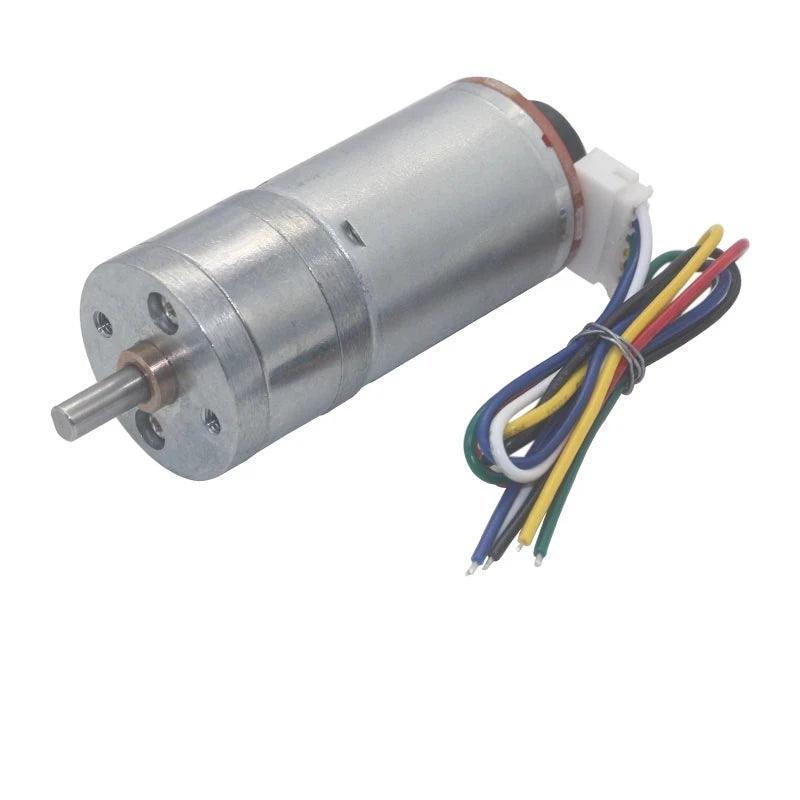 DC 6v 12v 24v High Torque Electric Motor Gear Motor with Encoder