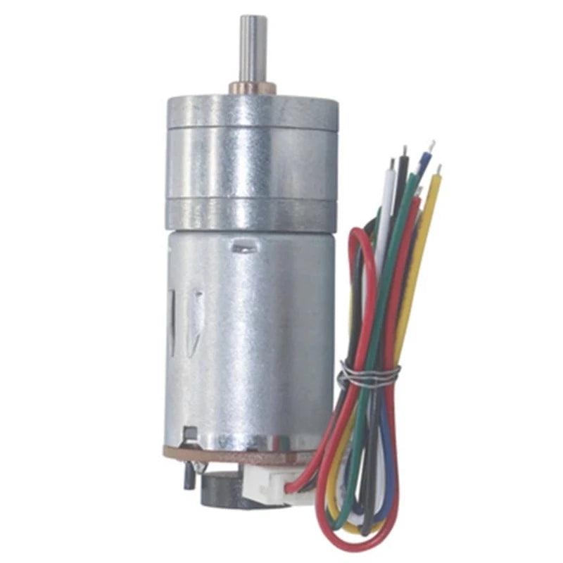 DC 6v 12v 24v High Torque Electric Reduce Motor Metal Gear Motor with Encoder