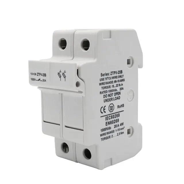 EARU- 1 Set 1P 2P 3P 4P Parallel Fuse Holder| 10*38mm - electrical center b2c