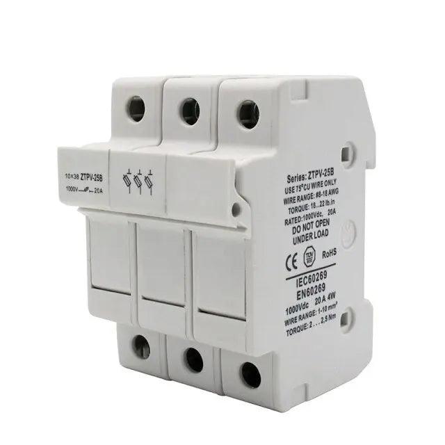 EARU- 1 Set 1P 2P 3P 4P Parallel Fuse Holder| 10*38mm - electrical center b2c