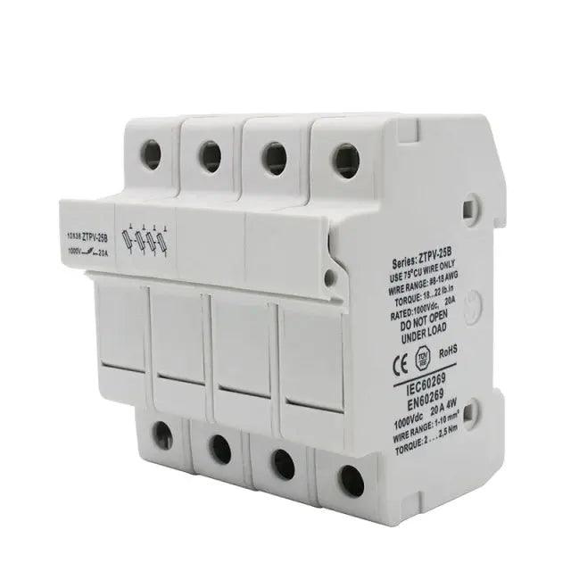 EARU- 1 Set 1P 2P 3P 4P Parallel Fuse Holder| 10*38mm - electrical center b2c