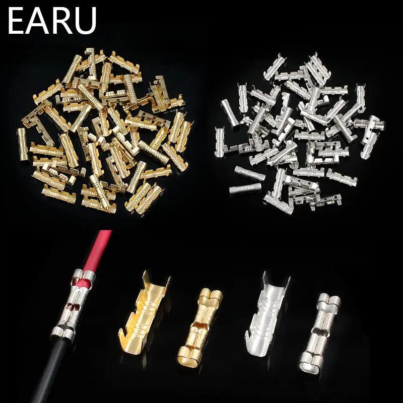 EARU- 100pcs Docking Connector 0.5 To1.5 Square - electrical center b2c