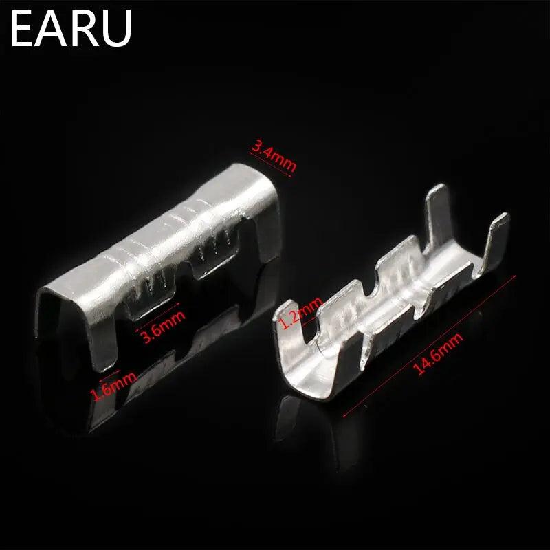 EARU- 100pcs Docking Connector 0.5 To1.5 Square - electrical center b2c