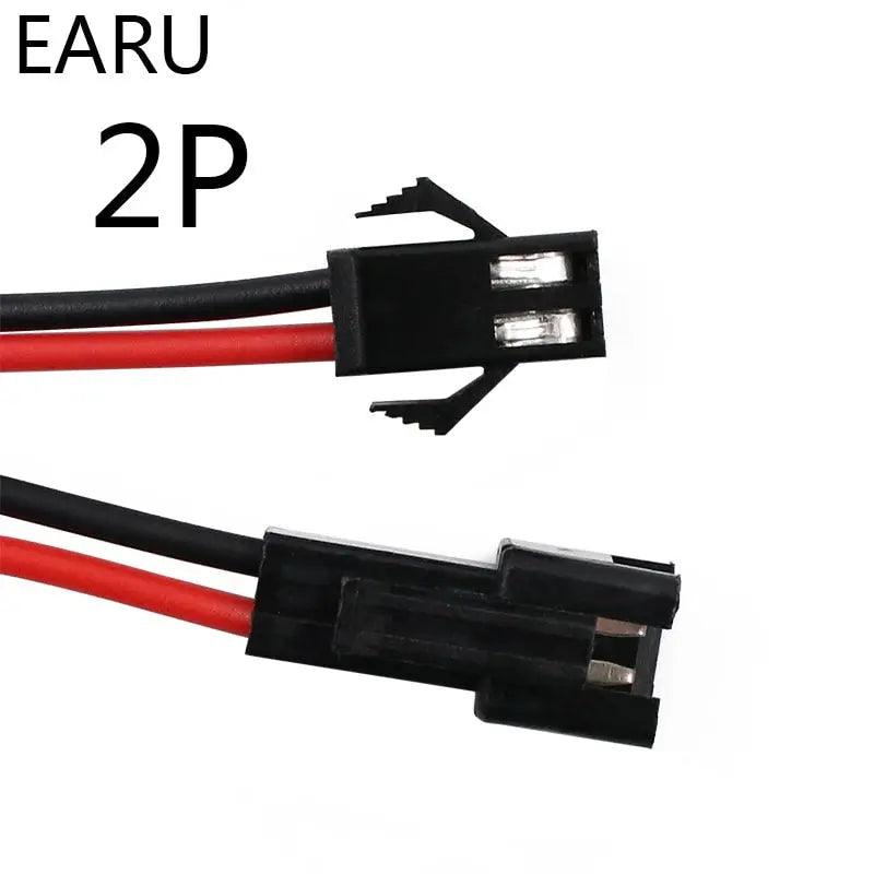 EARU- 10Pairs 15cm JST SM 2P 3P 4P 5P 6P Plug Socket| Male to Female - electrical center b2c