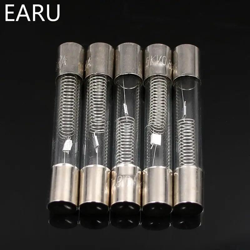 EARU- 10PCS 5KV 0.8A 800MA Microwave Oven High Voltage Fuse - electrical center b2c