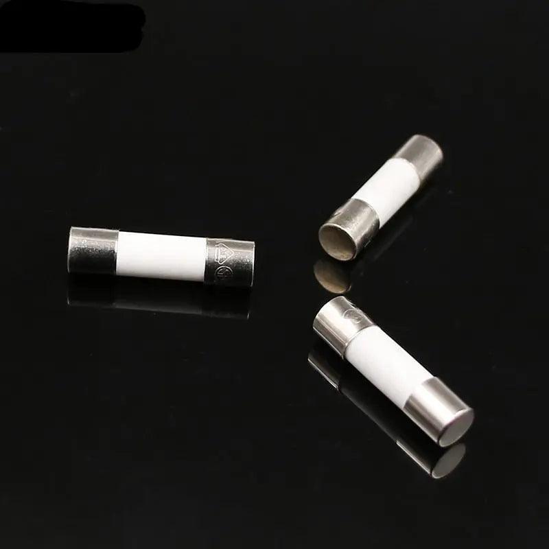 EARU- 10pcs Ceramic Fuse 5mm x 20mm /0.5A up to 30A - electrical center b2c