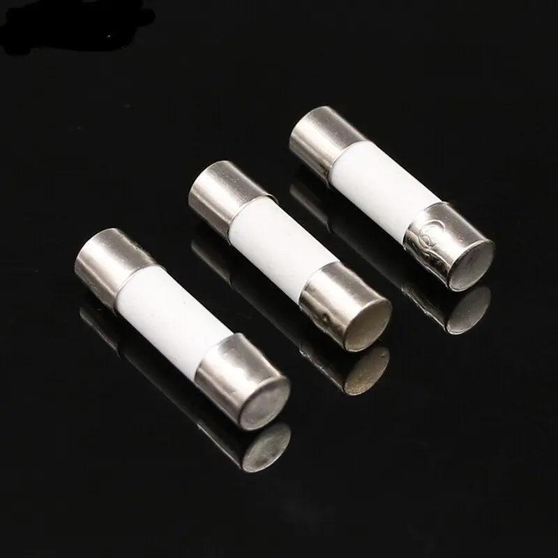 EARU- 10pcs Ceramic Fuse 5mm x 20mm /0.5A up to 30A - electrical center b2c