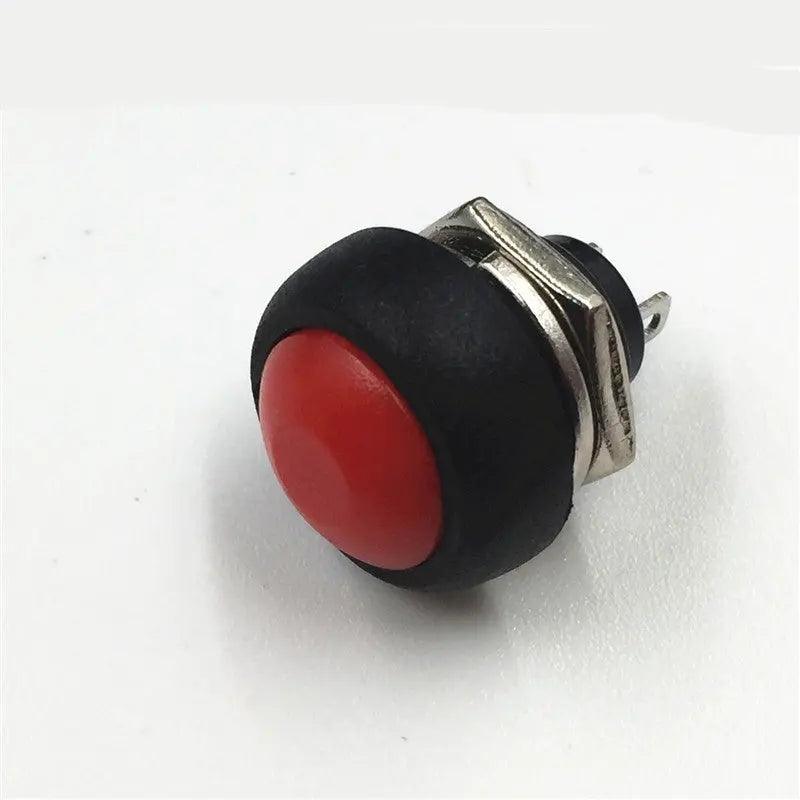 EARU- 10pcs DIY Mini 12mm Momentary Waterproof Push Button Switch - electrical center b2c