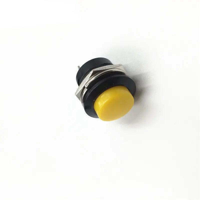 EARU- 10pcs DIY Momentary 16mm  Mini Round Push Button Switch| OFF-(ON) - electrical center b2c