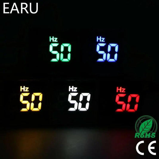 EARU- 22MM Digital Hertz Frequency Meters| Monitor 20-75HZ - electrical center b2c