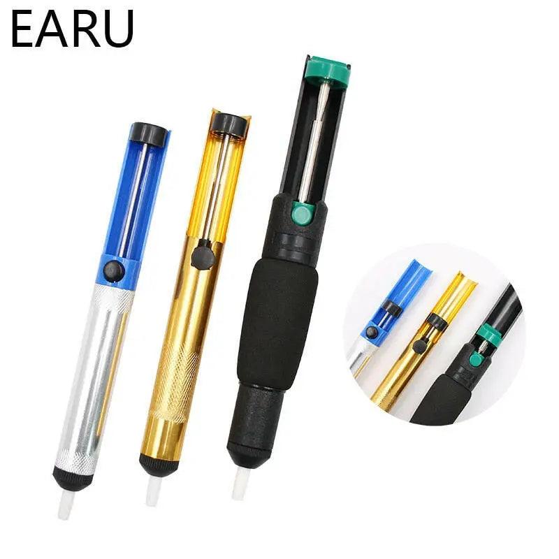 EARU- Aluminum Metal Desoldering Pump Suction Tin Gun - electrical center b2c