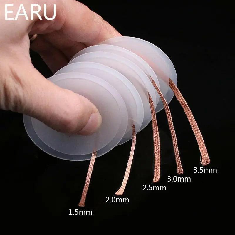 EARU- Flux Sucker Solder Remover|1.5mm 2mm 2.5mm 3mm 3.5mm Width 1.5M Length - electrical center b2c