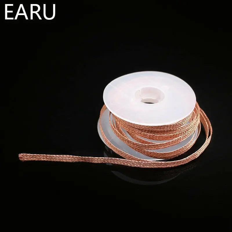 EARU- Flux Sucker Solder Remover|1.5mm 2mm 2.5mm 3mm 3.5mm Width 1.5M Length - electrical center b2c