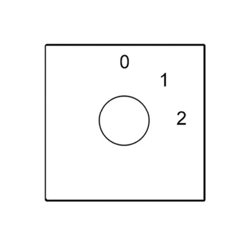 EARU- LW28-20 LW26-20 Series Electric Changeover Switch| 8 Terminals  2/3/4 Position optional - electrical center b2c