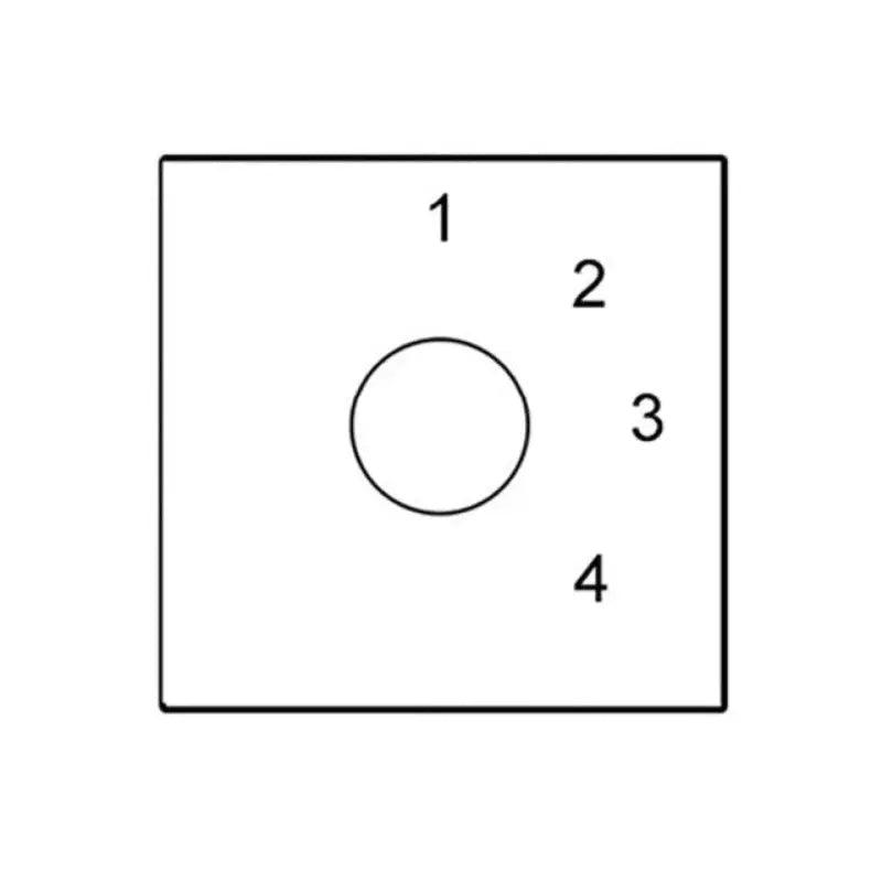 EARU- LW28-20 LW26-20 Series Electric Changeover Switch| 8 Terminals  2/3/4 Position optional - electrical center b2c