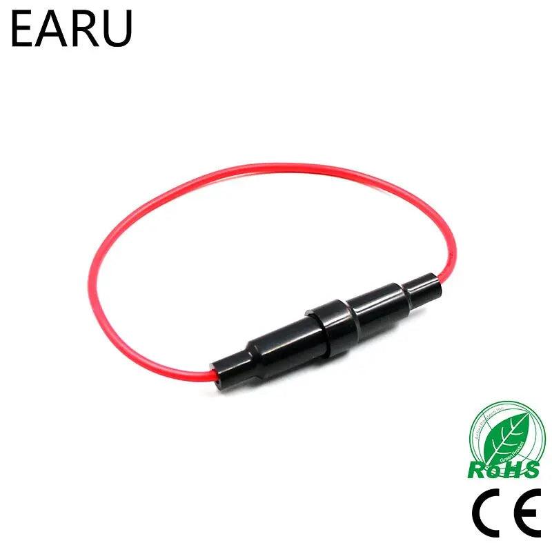 EARU- Screw Type Glass Fuse Holder| 5X20mm - electrical center b2c
